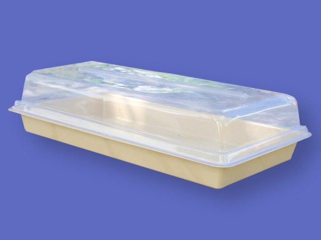 Tan Tray/Dome (3") Combo 11" x 22" - Click Image to Close